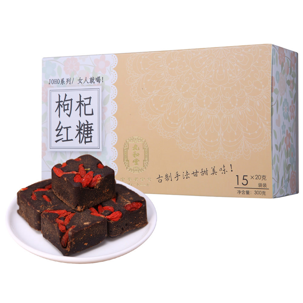 九和堂 枸杞红糖红糖固体茶20g*15袋