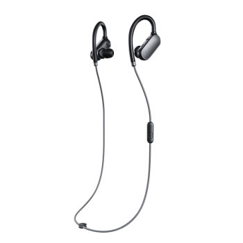 小米（MI）运动蓝牙耳机黑 入耳式耳塞式挂耳式无线耳机手机通用