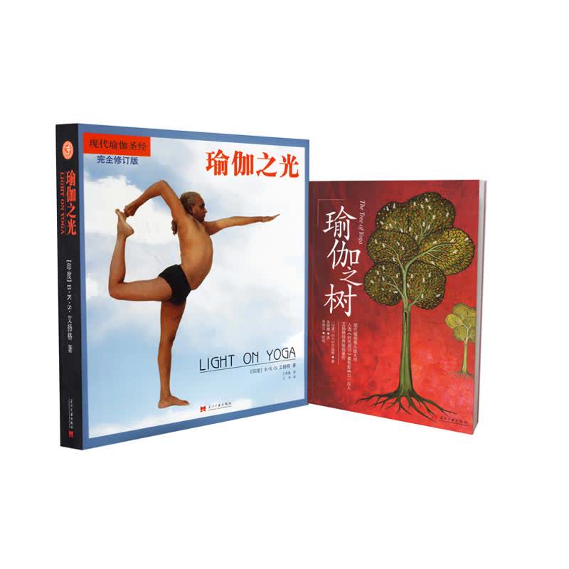 瑜伽之树 瑜伽之光（两册） 文轩网正版图书