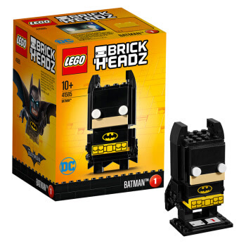 乐高 玩具 方头仔 Brickheadz 10岁+ 蝙蝠侠 41585 积木LEGO