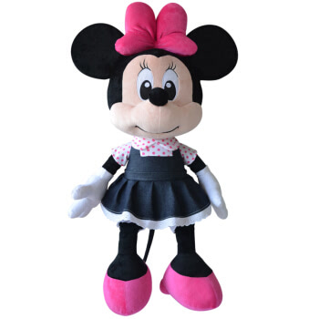 迪士尼 Disney 毛绒玩具 米奇米妮毛绒公仔玩偶米老鼠生日礼物女生情人节日礼物布娃娃 1＃牛仔米妮