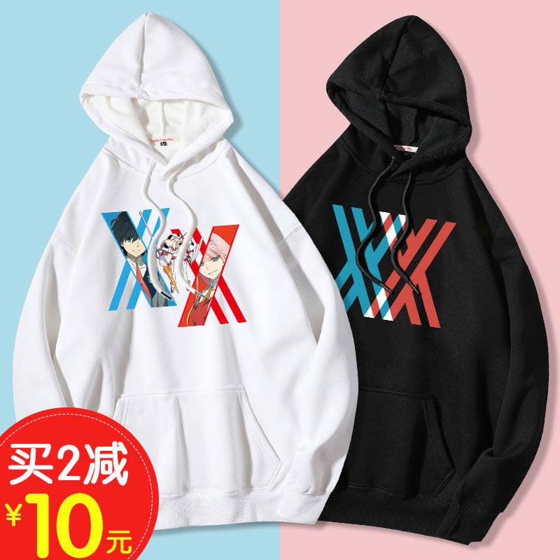 战斗服二次元连帽韩版卫衣 DITF