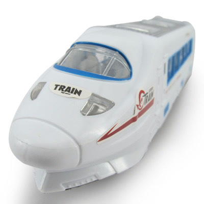 电动特快车玩具 儿童万向电动车 音乐闪光仿真高铁火车模型玩具汽车